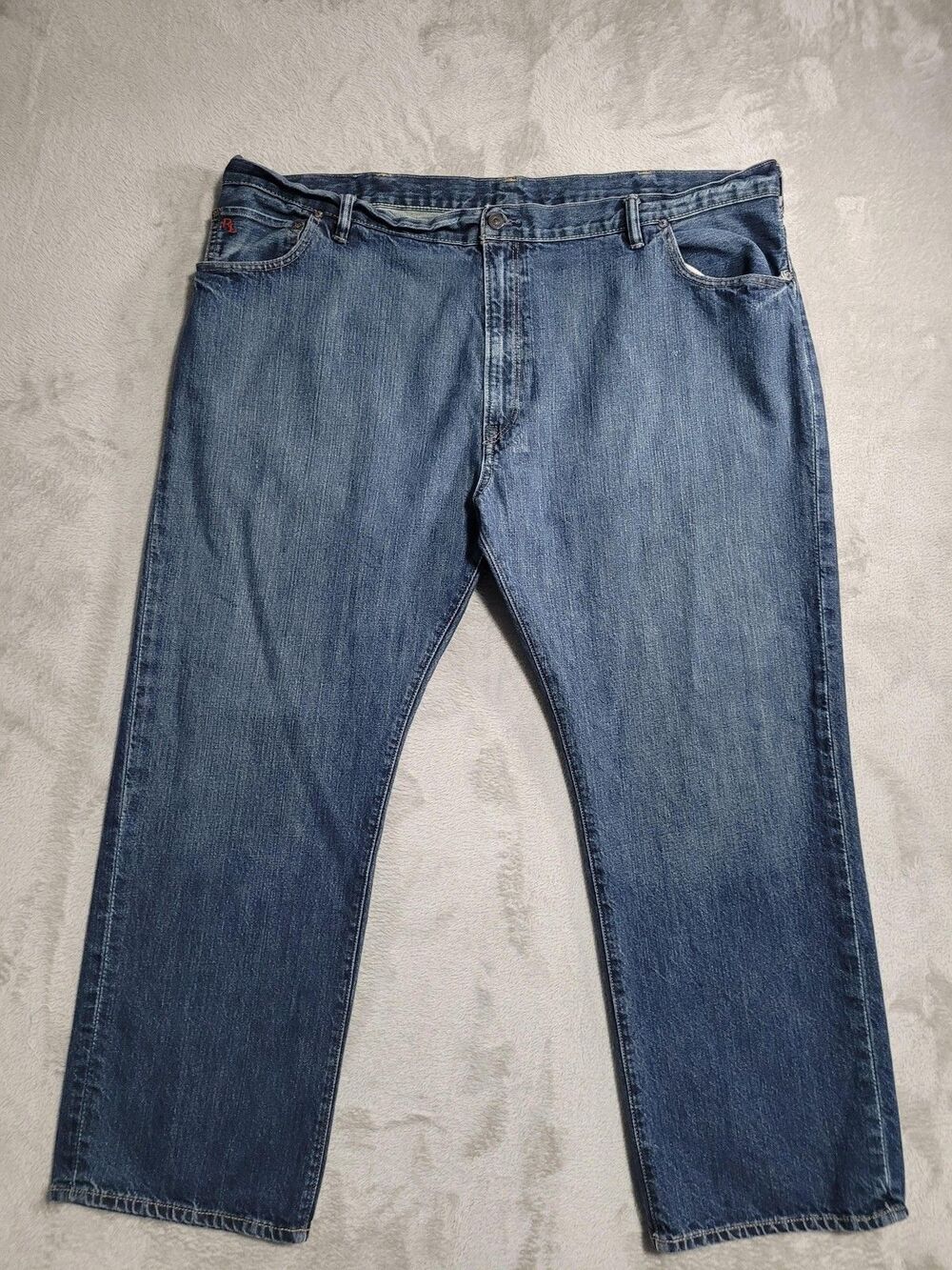 Polo Ralph Lauren Jeans Pants Mens 48x30 Blue Classic Fit 867 Straight Denim